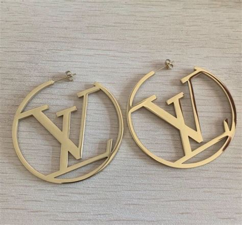 inspired Lv earrings